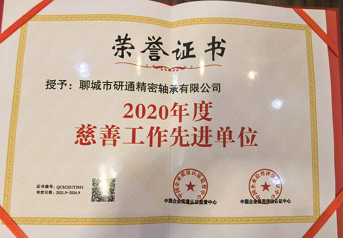 Exemplary organization of charity work in 2020
