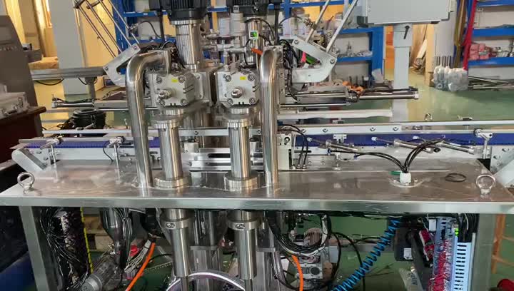 Vacuum nitrogen can seaming machine1