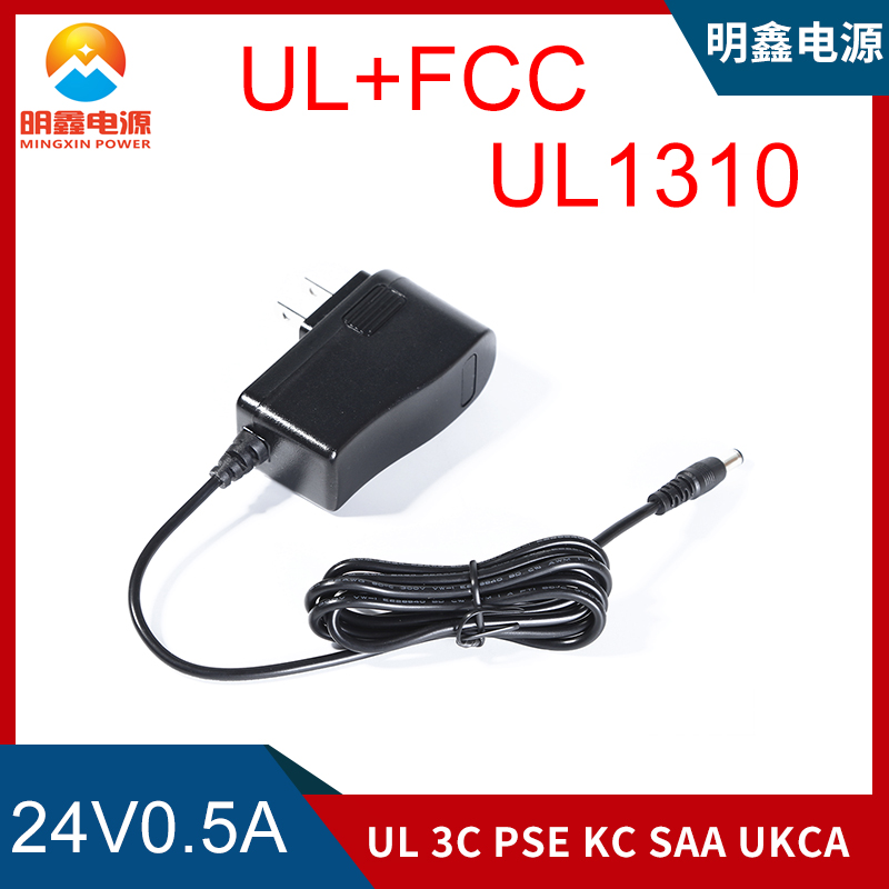 24V0.5A Power Adapter mit Ul CE EAC SAA
