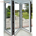 الكسر الحراري الألومنيوم مطوي الباب الداخلي الصوتي الدليل على عزل الحرارة الخارجي الأبواب Bifold Doors Door1