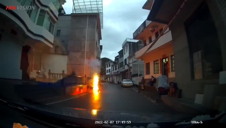 Video de grabación de Dashcam