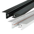 Commercial LED Track Light Accessories: 1m, 2m, 3m Recessed Mount 2-Wire Track Light Systems1