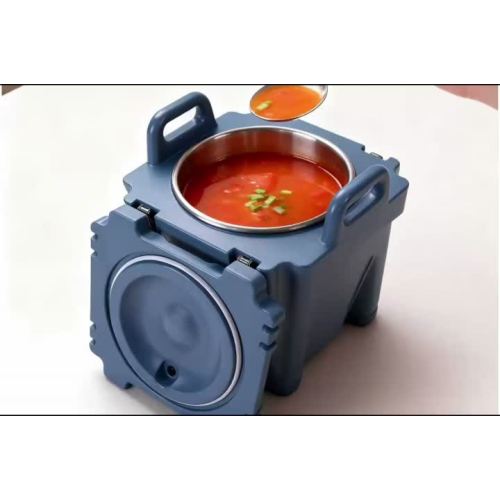 Recipientes de caixa térmica para alimentos quentes, recipientes de alimentos isolados Caixa isolada de alimentos quentes empilháveis