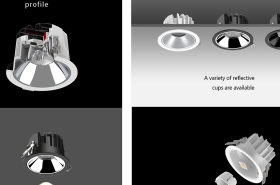 Luz spot empotrada