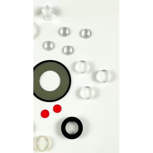 Verre filtre coloré optique lentilles assemblées verre filtre coloré