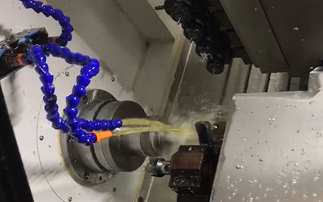 Turning machining aluminum radiator parts of 3D printer