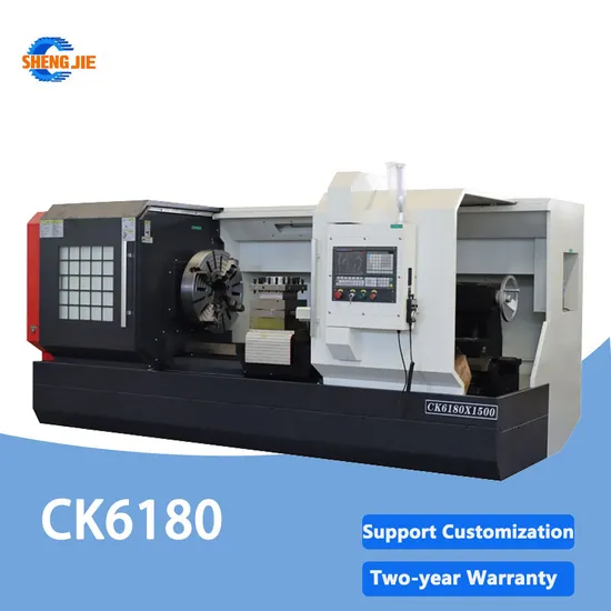 CNC Horizontal Vertical Machining Ck6180 Flat Bed CNC Lathe Machine1