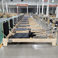 DZ132 Tmax Oak Solid Wood Pilates Reformer Manufacturer1