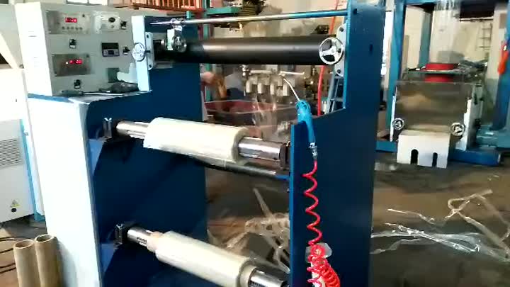 PVC Up Layer Lifeing Film Blowing Machine