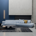 Nordic Style Simple Modern Living Room Soft Sofa Flannel1