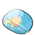Customize Cartoon Print Static Film Mesh Fabric Car Side Window Sunshade1