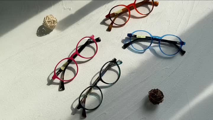 2022 hot sale handmade acetate kids optical glasses frame