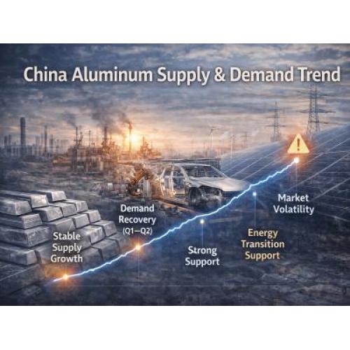 بازار آلومینیوم چین وارد فاز عرضه پایدار و بازیابی تقاضا می شود
