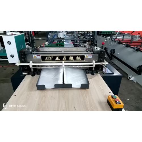 Automatic 11 holes sheet protector making machine