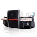 Haotian Digital Label Synergistic Machine: Bronze + Varnish Two-Color Printing Machine1