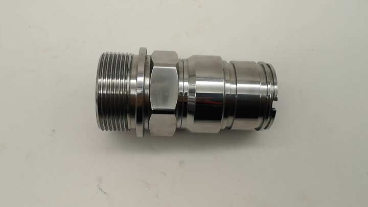 precision machining connection tube