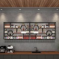 Work Work Work European Style Wall Murd Armated Bar Custom Bar Supermarket Display Rangement Bas Rack1