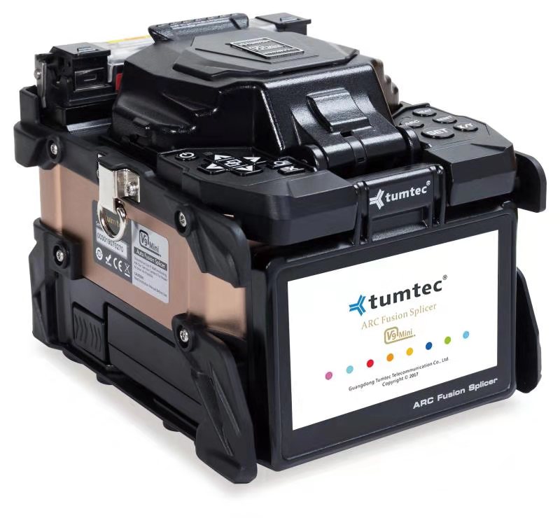 Tumtec V9mini fusion splicer for trunk project