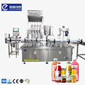 Automatic Liquid Filling and Capping Machine for Various Containers1
