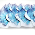 Colored Cat Eye False Lashes - 5 Pairs Faux Mink Lashes for Cosplay Makeup1