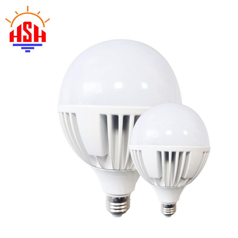 aluminum globe light bulb