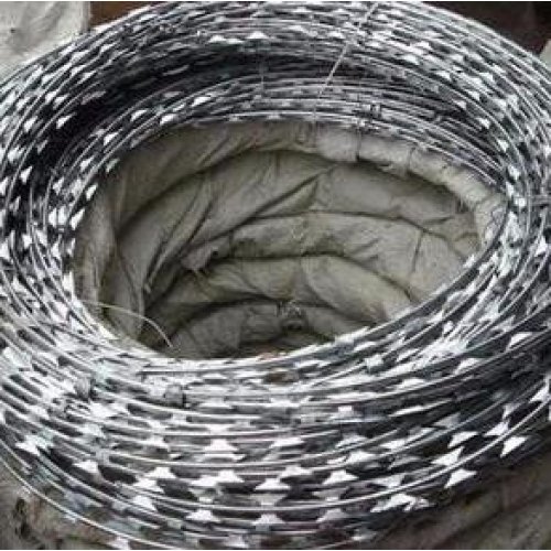 Barbed wire mesh