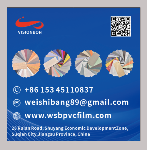 Jiangsu Visionbon si prepara per la mostra saudita, in mostra competenza per film decorativi in ​​PVC in PVC