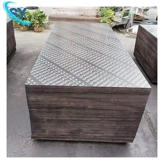 2440X1220X15mm 18mm Scaffolding Board Phenolic MDF Basswood Poplar Eucalyptus Birch Shuttering Scaffold Melamine Marine Plywood1