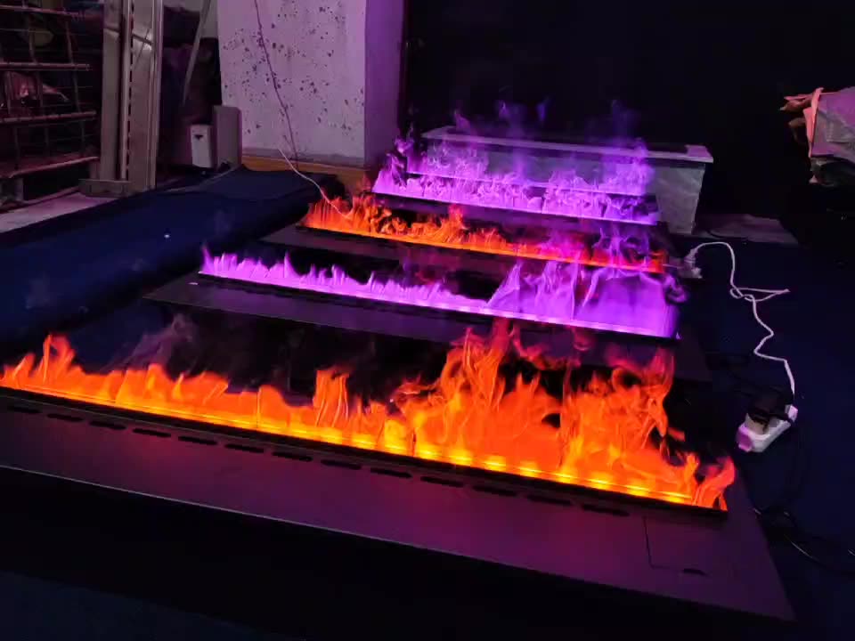 الموقد الكهربائي انخفاض الضوضاء الموقد مع التحكم عن بعد القابلة للتعديل Fireplace1