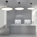 Nordic Modern Black Pendant Light with 2-Year Warranty, 36W, 400mm for Living Room Chandeliers1
