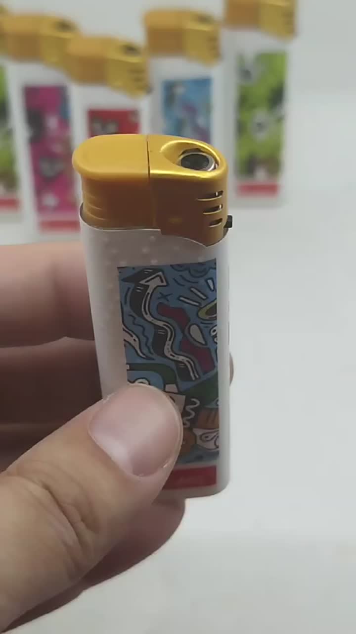 Ветропродажная электронная бумажная обертка пластиковая заполняемая бутановая сигарета Ligher1