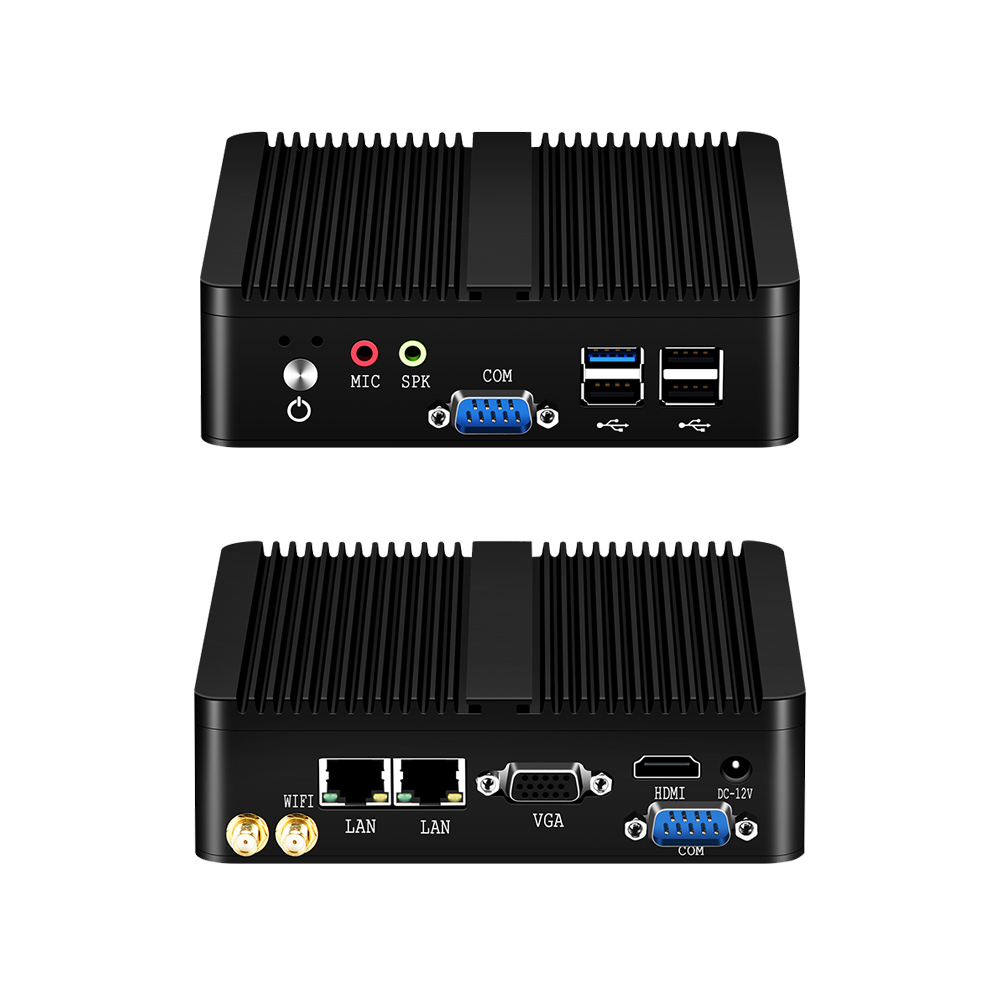 X30A Dual Lan Dual Com Fanless Industrial PC