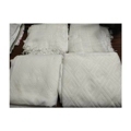 Large White Microfiber Cotton Jacquard Embossed Hajj Towel1