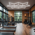 High Quality DIY Assembly Gym Room Geometry Event Site Roof Lighting Garage Hive Lights1