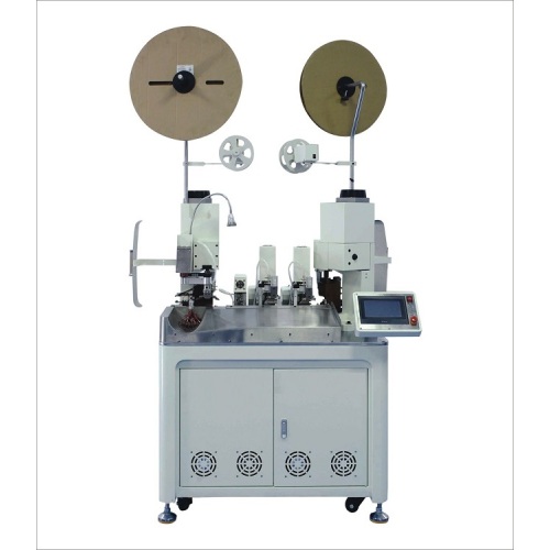 JH-3302 Máquina de crimpagem simultânea de fio duplo totalmente automática