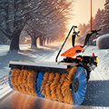 Low-Emission Walk-Behind Snow Sweeper for Environmentally Friendly Snow Removal1