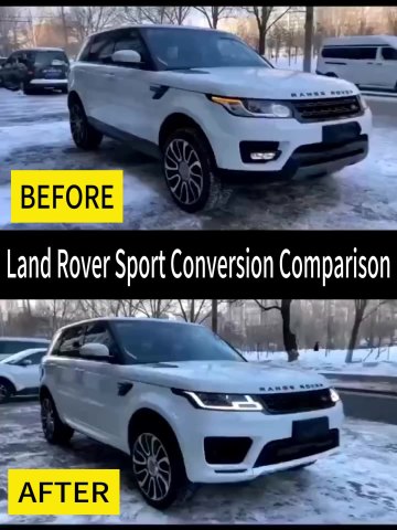 Range Rover Sport 2014-2017 to 2018-2021 SVR Body Kit Conversion1
