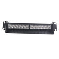 HTAUTO 12 LED Emergency Strobe Light - High Power Flashing Dashboard and Deck Lamp by Federal Signal1