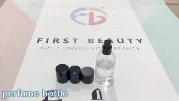 Glass Bottle With Perfume Cap