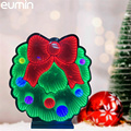 EUMIN Acrylic Mirror 3D LED Neon Sign Infinity Mirror Light1