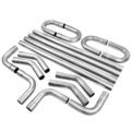 High-Quality 2.5" Aluminized Steel Mandrel Bend Exhaust Pipe Kit1