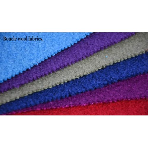 JJ-301 Boucle Wool Fabric