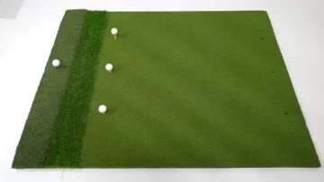 3 in 1 golf hitting mat