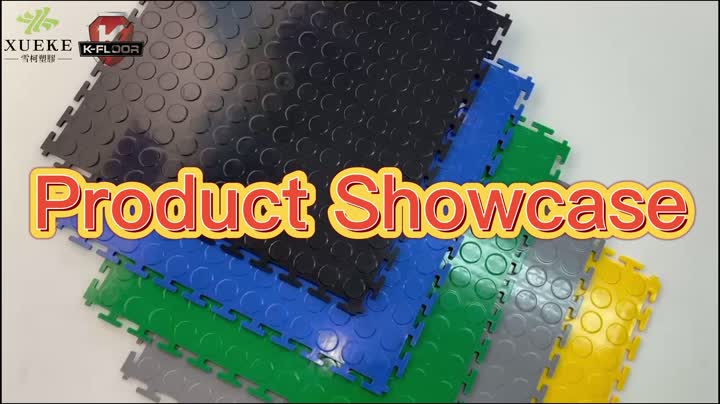 estera de piso entrelazador de PVC