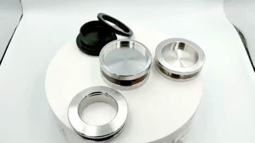 Glass door small handle