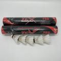 TCX BRAND TCX-PRO Durable Goose Feather Badminton Shuttlecock for Professional Tournaments1