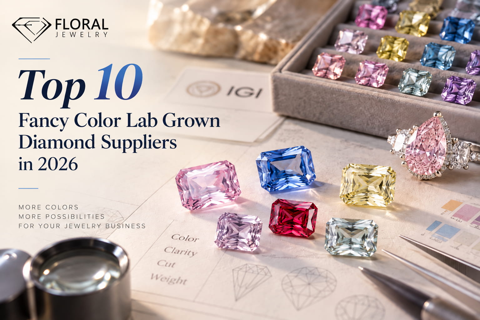 Οι 10 κορυφαίες επωνυμίες και προμηθευτές Sapphire Grown Lab το 2026