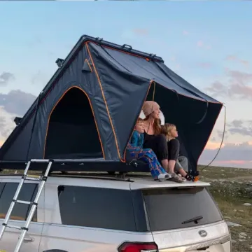 Large Space with 3-4 People Driving at a Speed, Rooftop Sunshade Tent1