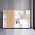 4 Tier Filing Cabinets with Wooden Shelves for Modern Office and Home Storage1