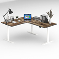 China Customized Solid Wood Corner Computer Desk for Homework and Office Use1